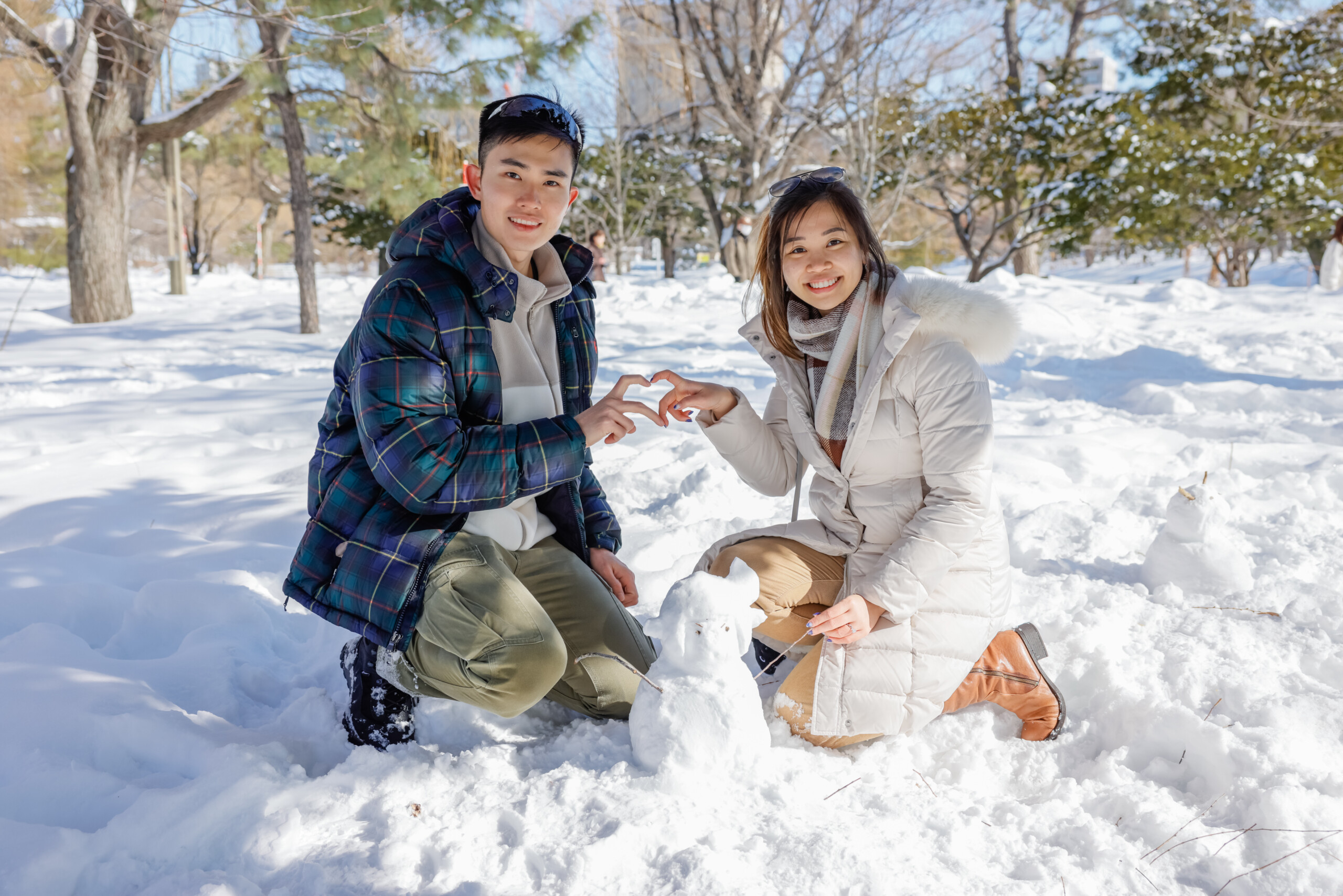 Couple's photoshoot by Masa, Localgrapher in Sapporo
