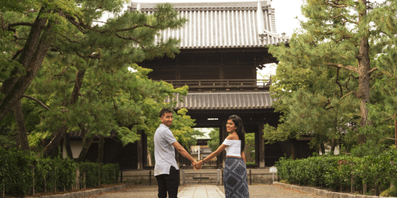 Romantic Honeymoon Photo Shoot Spots in Kyoto