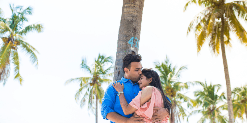 Professional Anniversary Photoshoot in Maldives