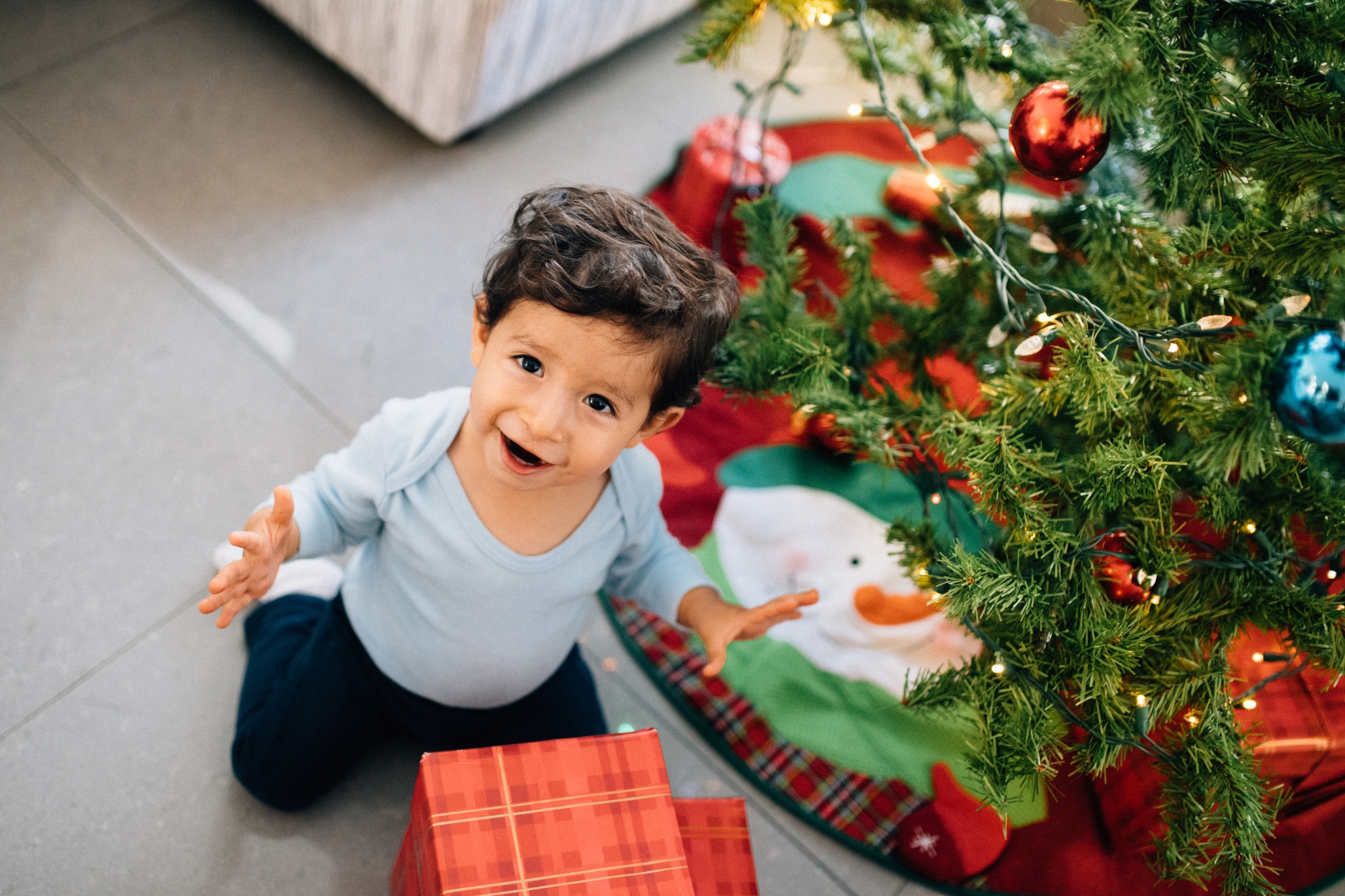 toddler christmas photoshoot