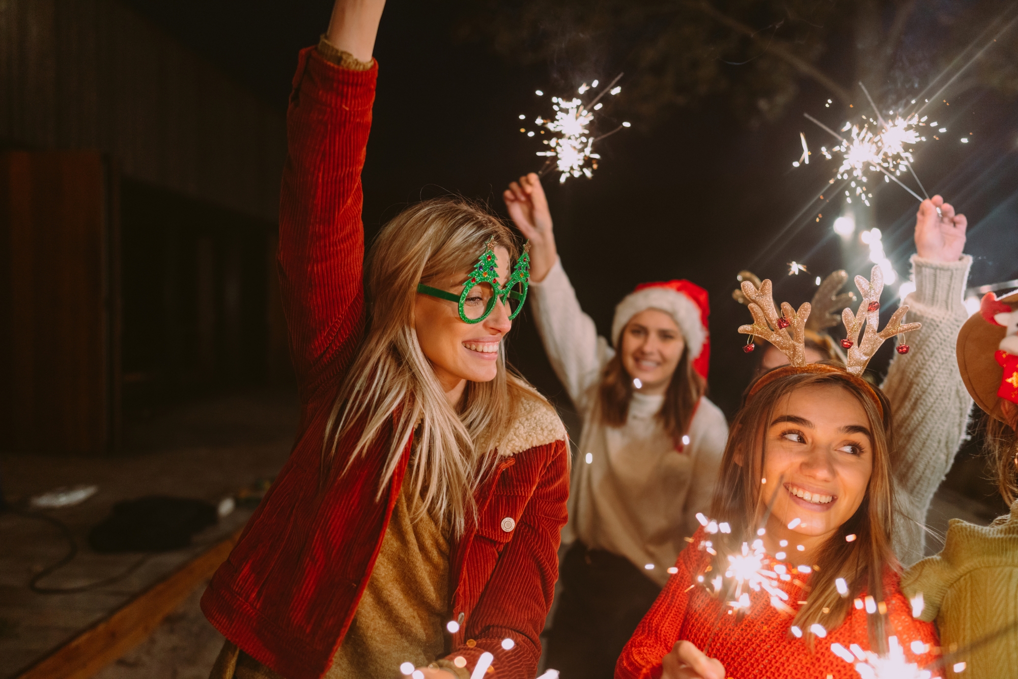 corporate christmas photoshoot