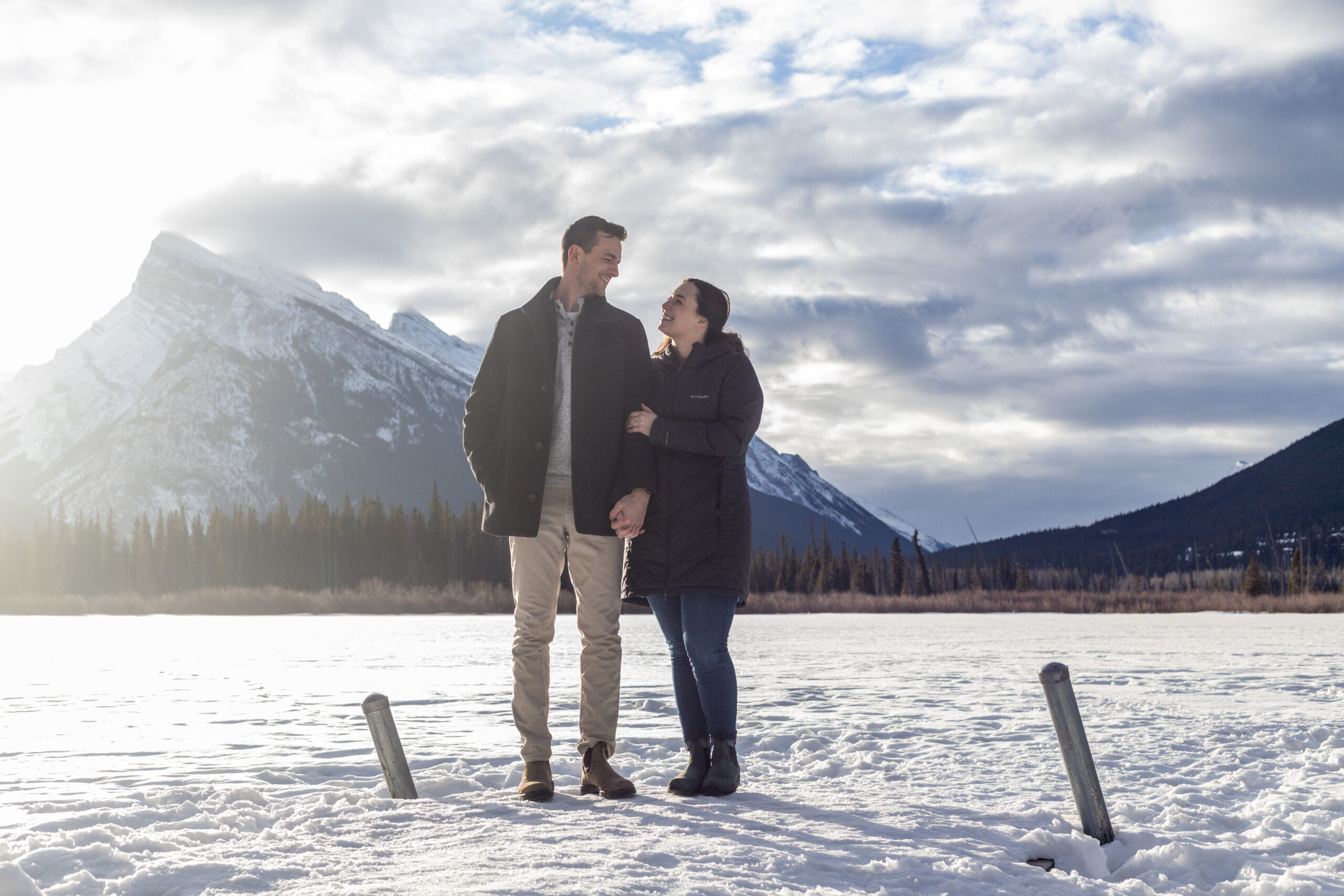 Proposal photoshoot by Solana, Localgrapher in Banff