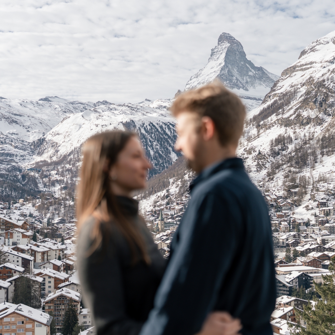 Proposal photoshoot by Enric, Localgrapher in Zermatt