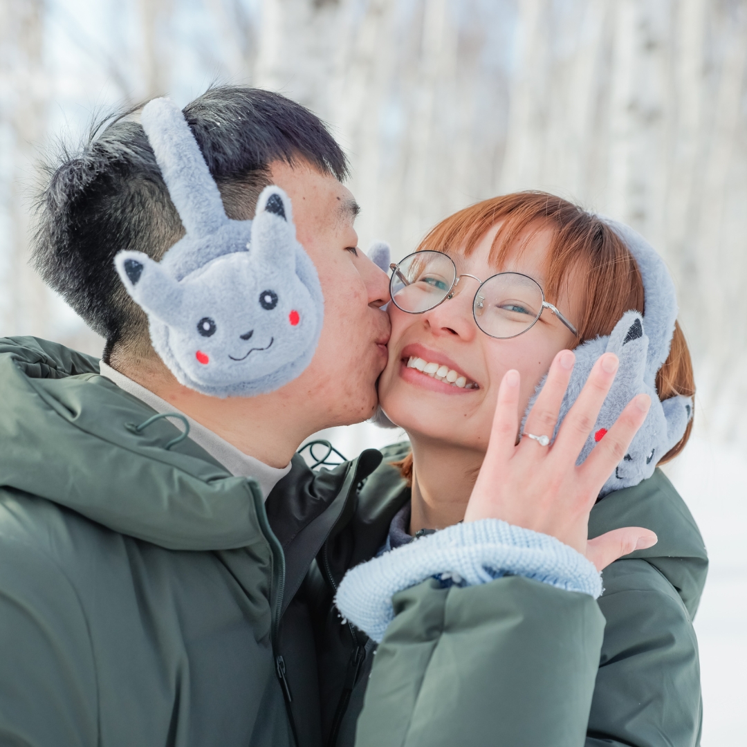 Proposal photoshoot by Masa, Localgrapher in Sapporo