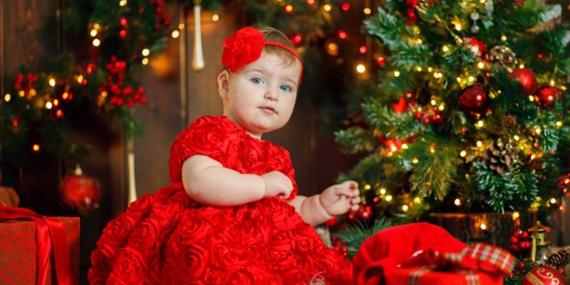 Baby Christmas Photoshoot