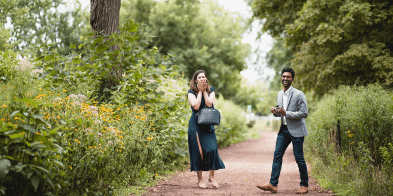 Secret Proposal Photo Shoot