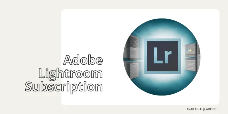 Adobe Lightroom Subscription