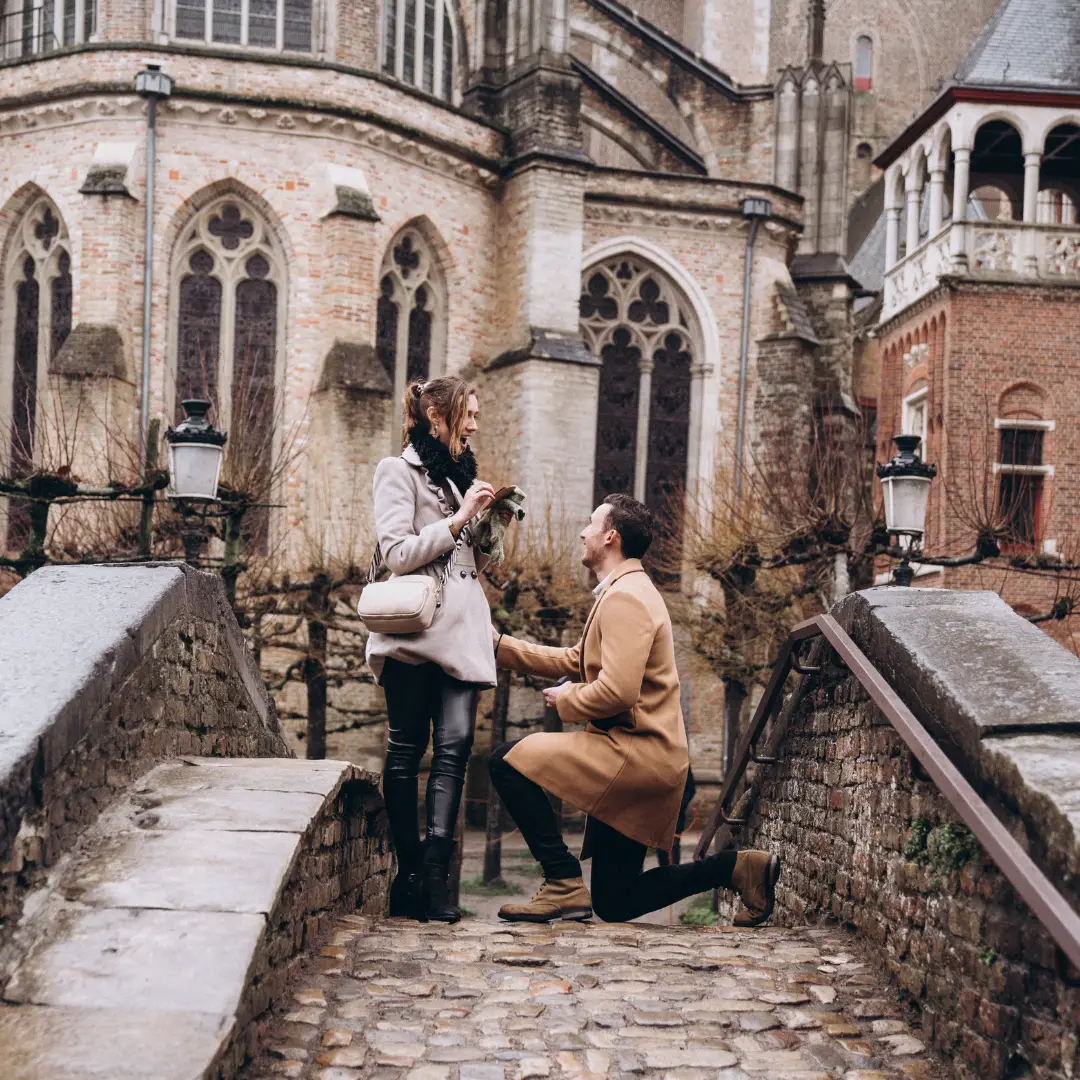 Proposal photoshoot by Anna, Localgrapher in Bruges