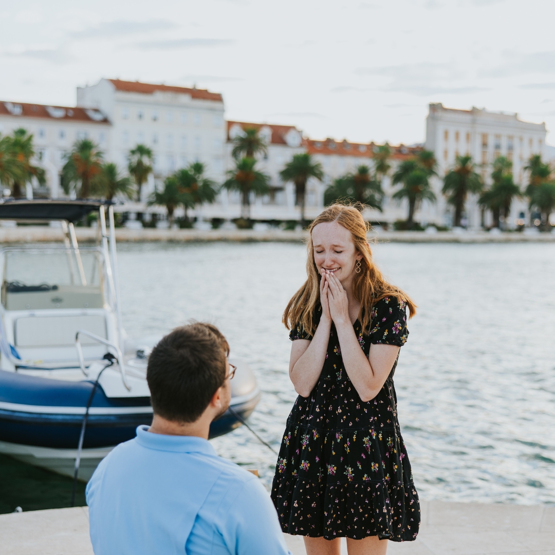 Surprise proposal photoshoot by Luka, Localgrapher in Split