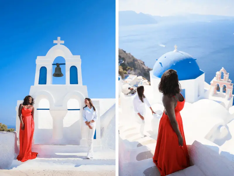 Vacation Photographer in Santorini