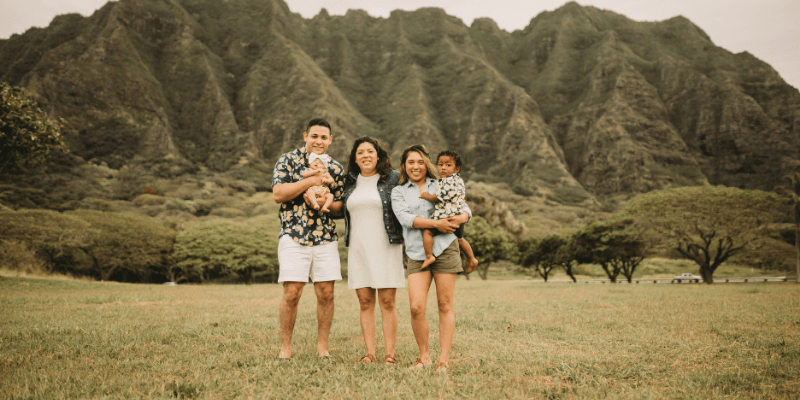 Family Vacation Photo Shoot in Hawaii