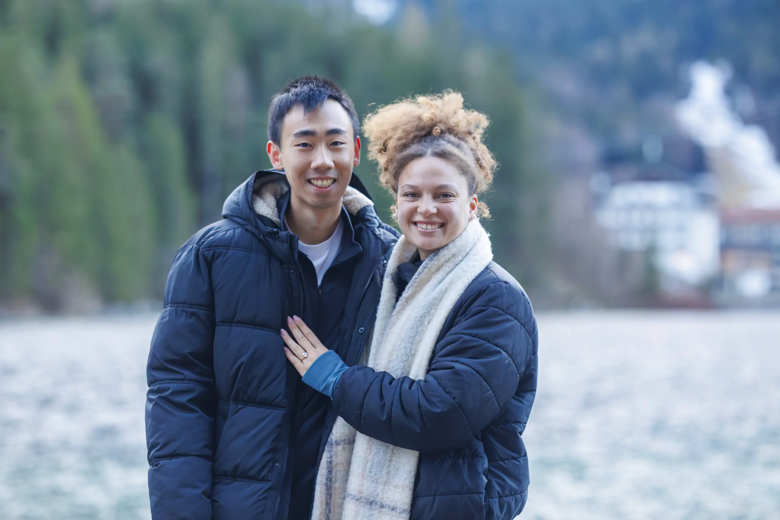 Proposal photoshoot by Tatiana, Localgrapher at the Eibsee Lake