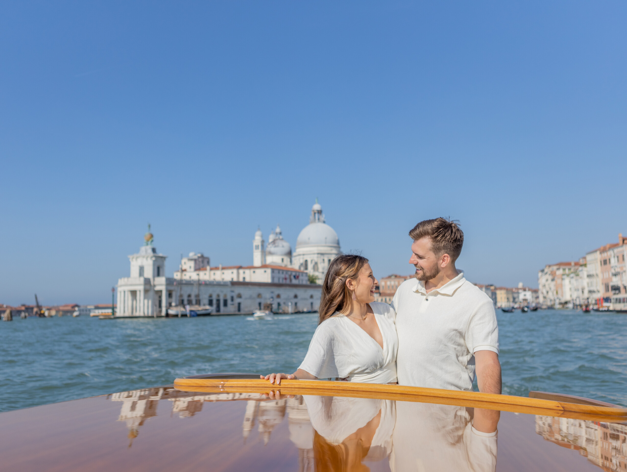 Engagement photoshoot in venice