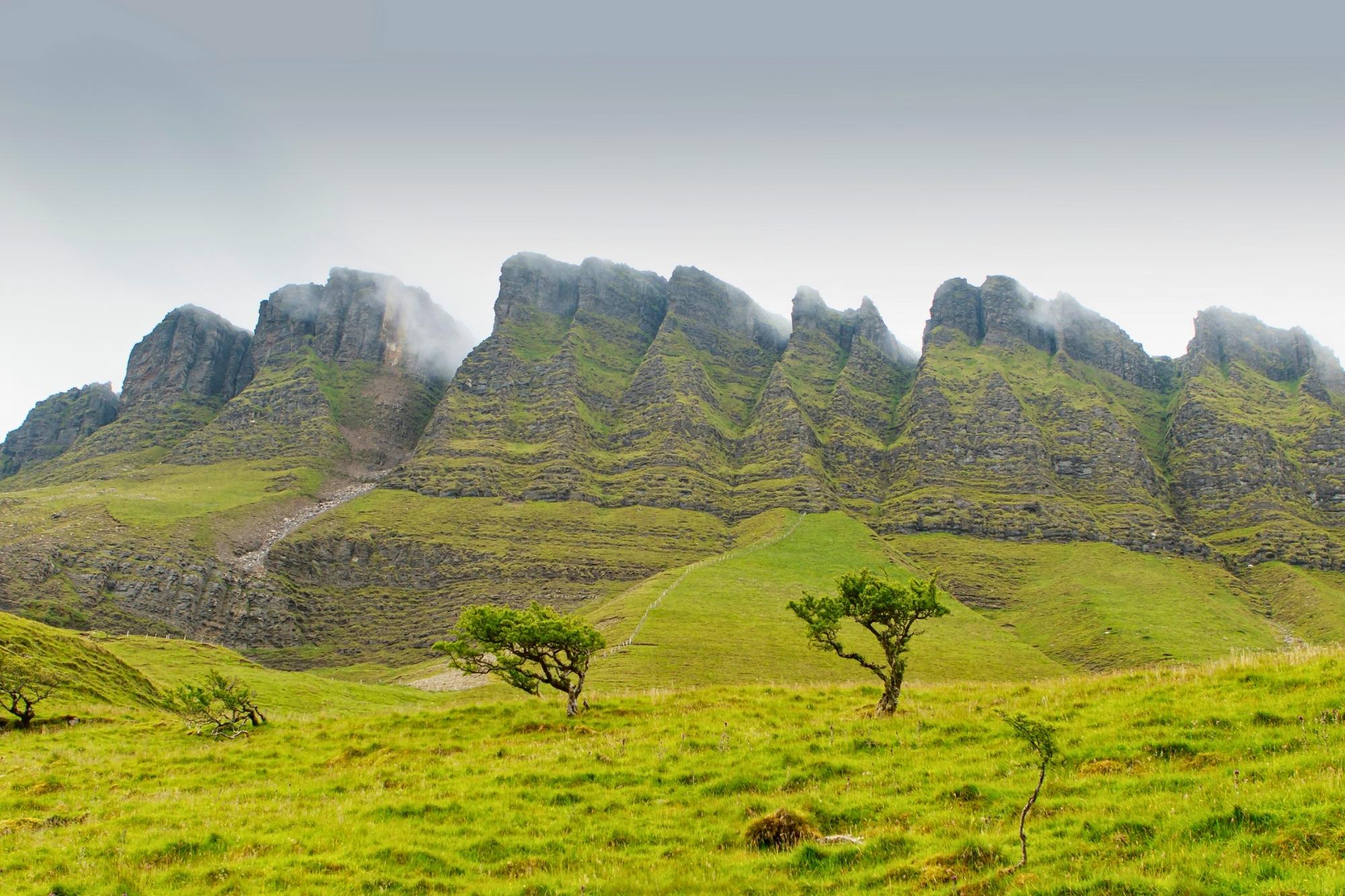 Benbulben mountain, ireland