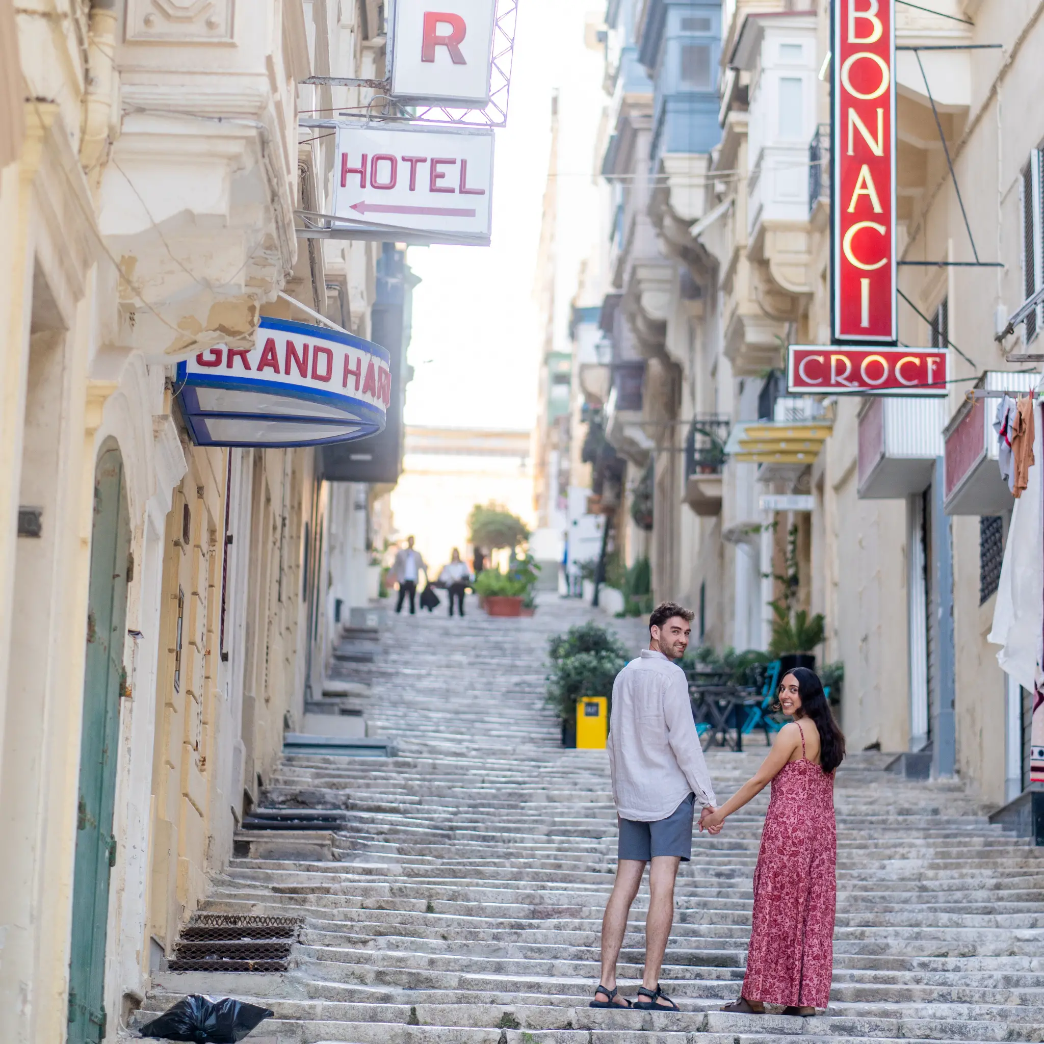photoshoot in Valletta
