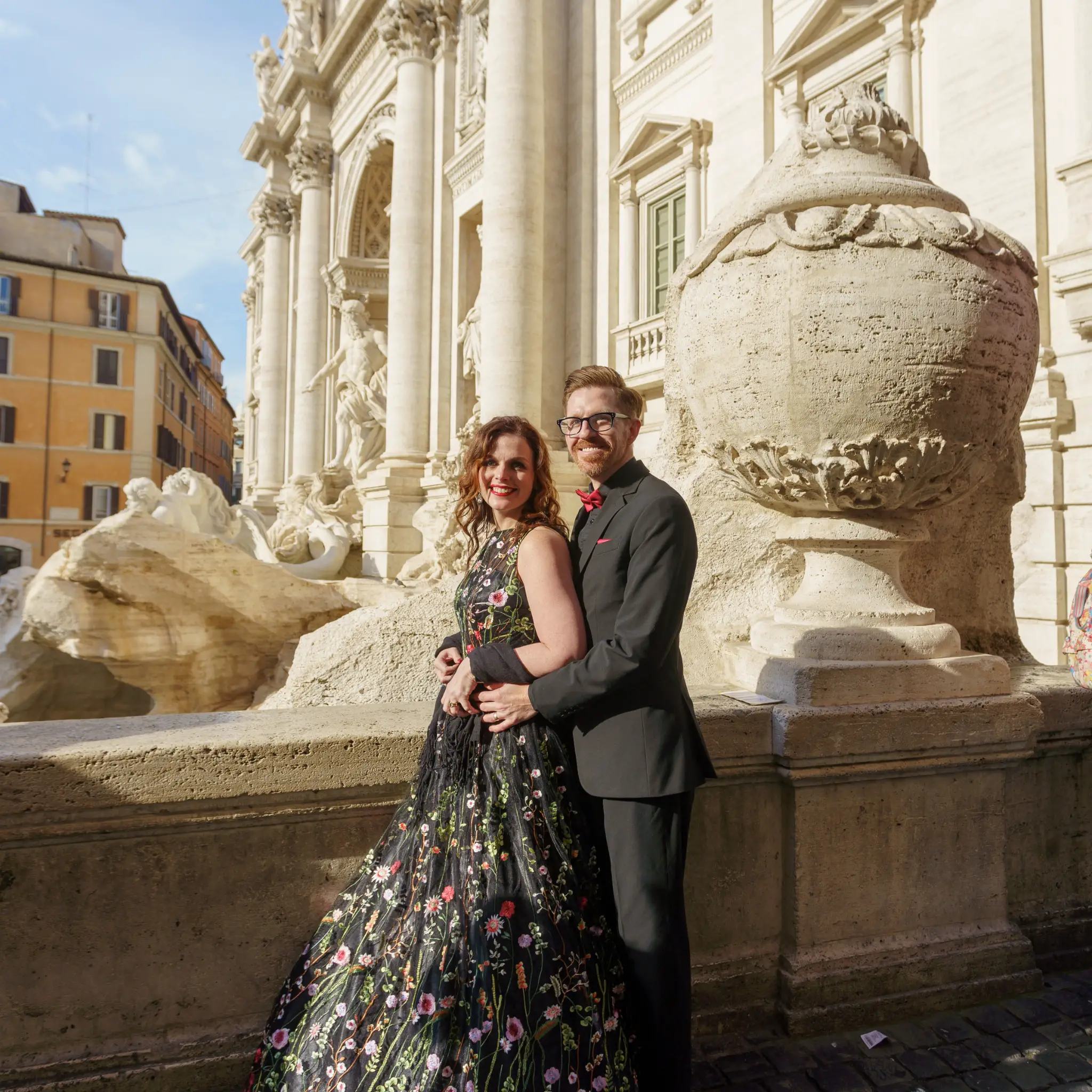couples photoshoot in rome