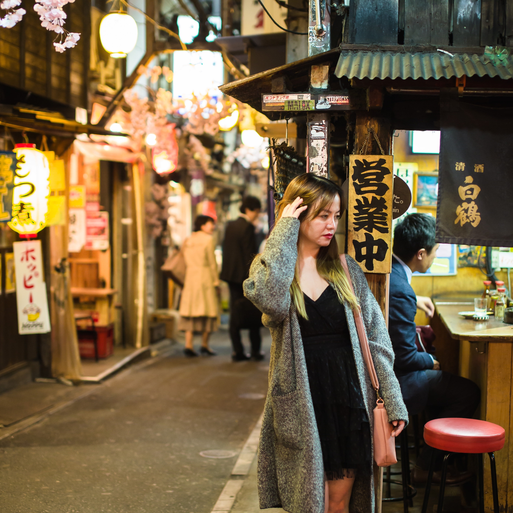 solo photoshoot in tokyo