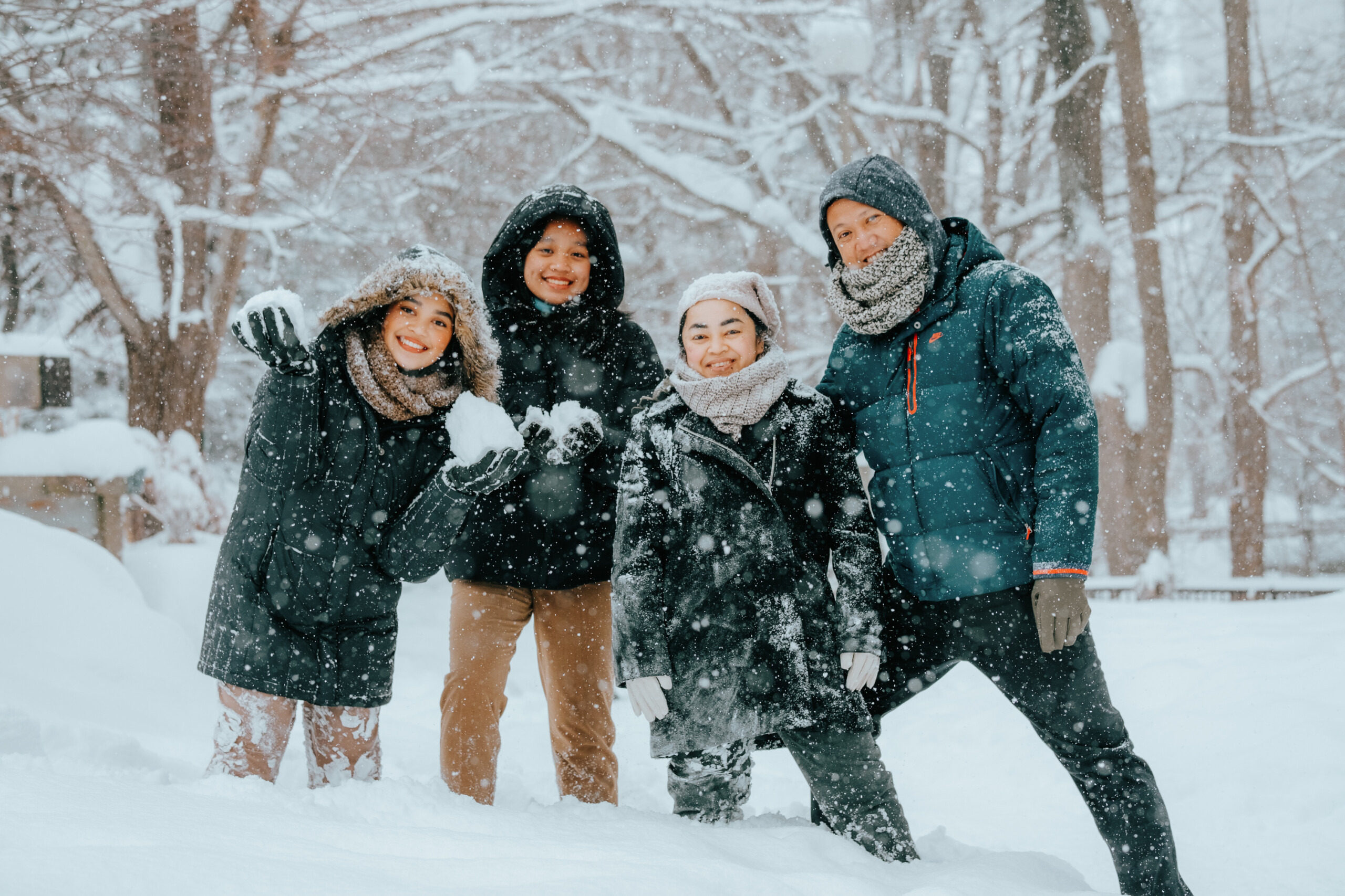 Family photoshoot in Sapporo