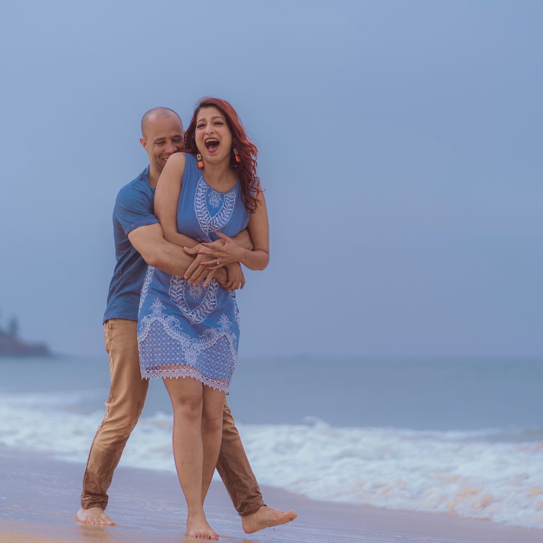 Engagement photoshoot by Shammi, Localgrapher in North Goa