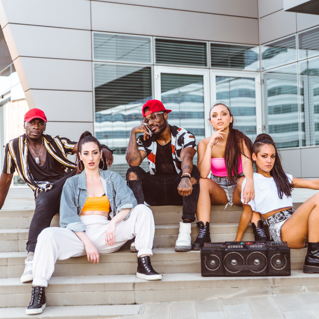 90s photoshoot