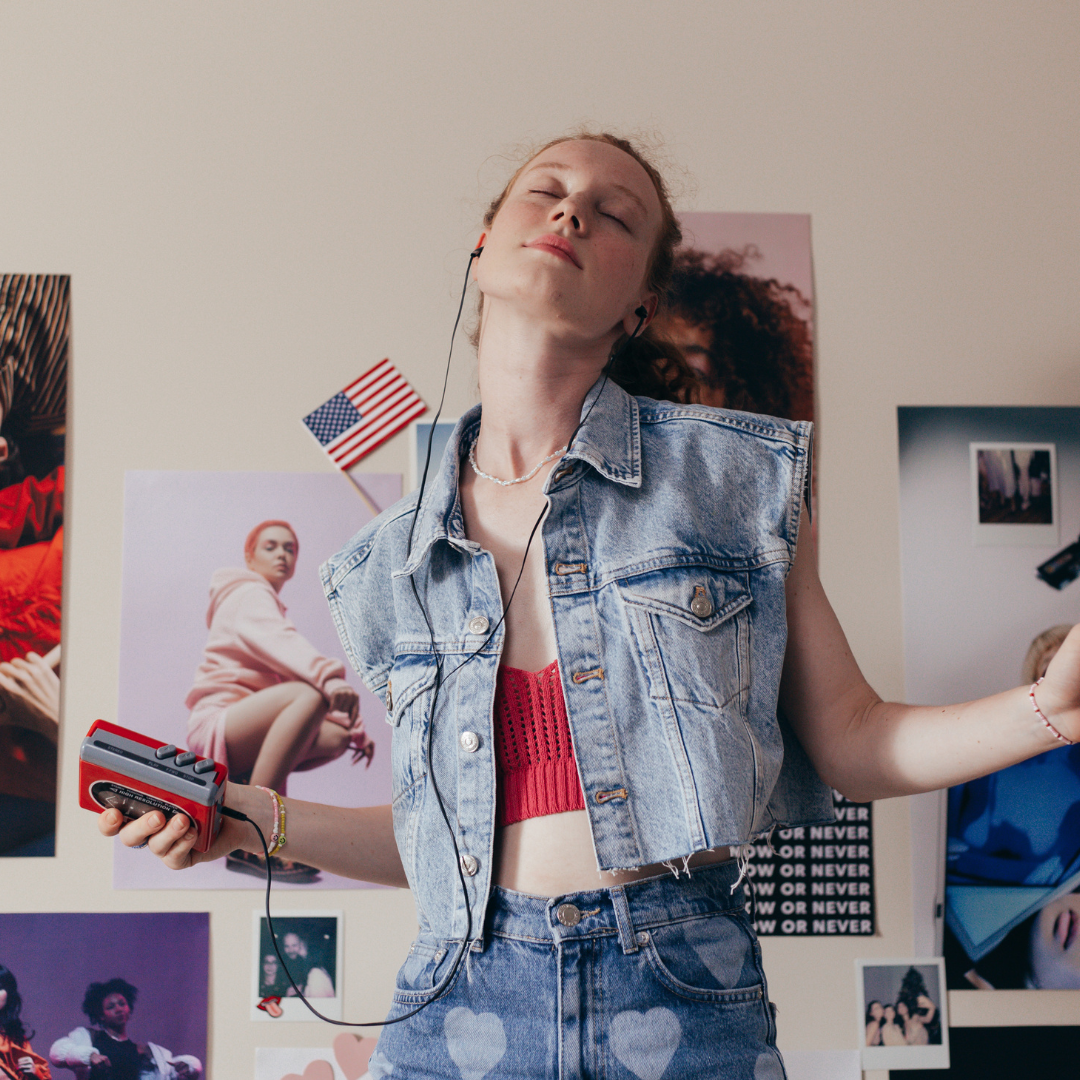 90s photoshoot