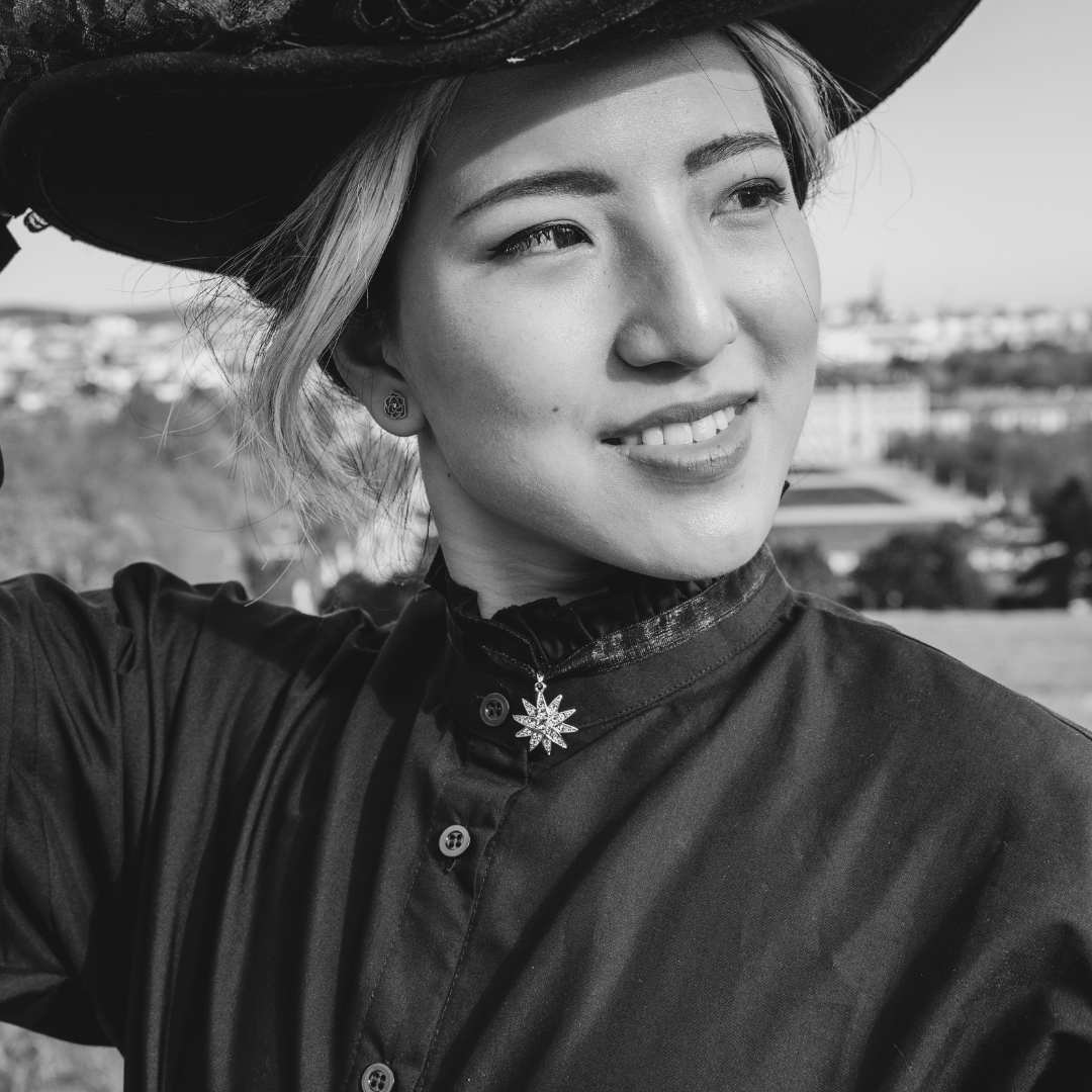 Black and white photoshoot