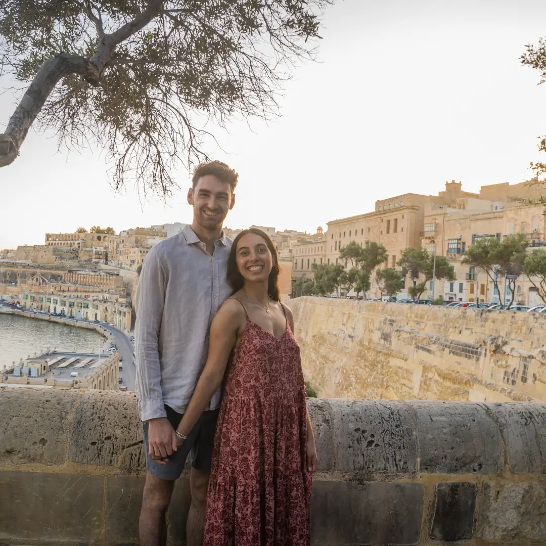 Couple's photoshoot by Tumer, Localgrapher in Valletta