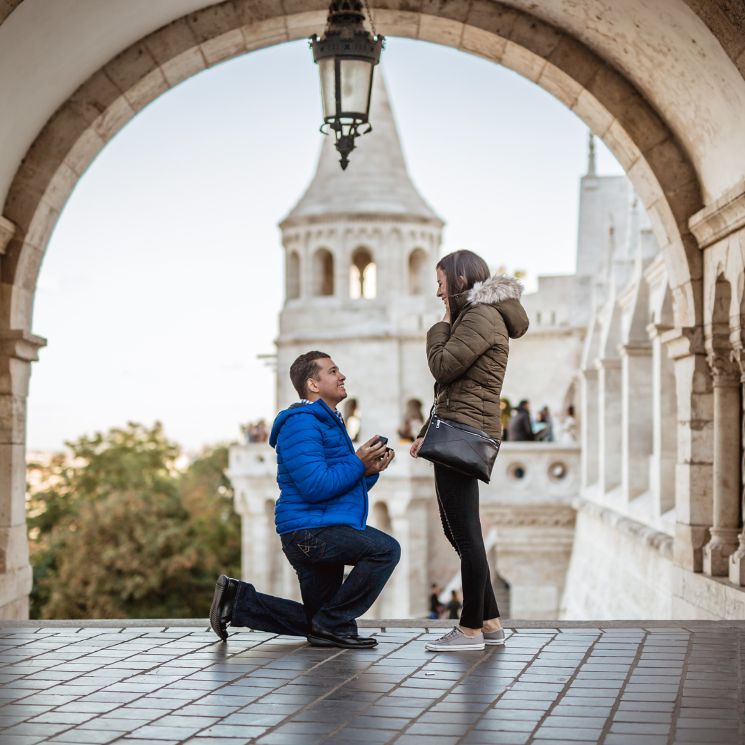 fall engagement photos