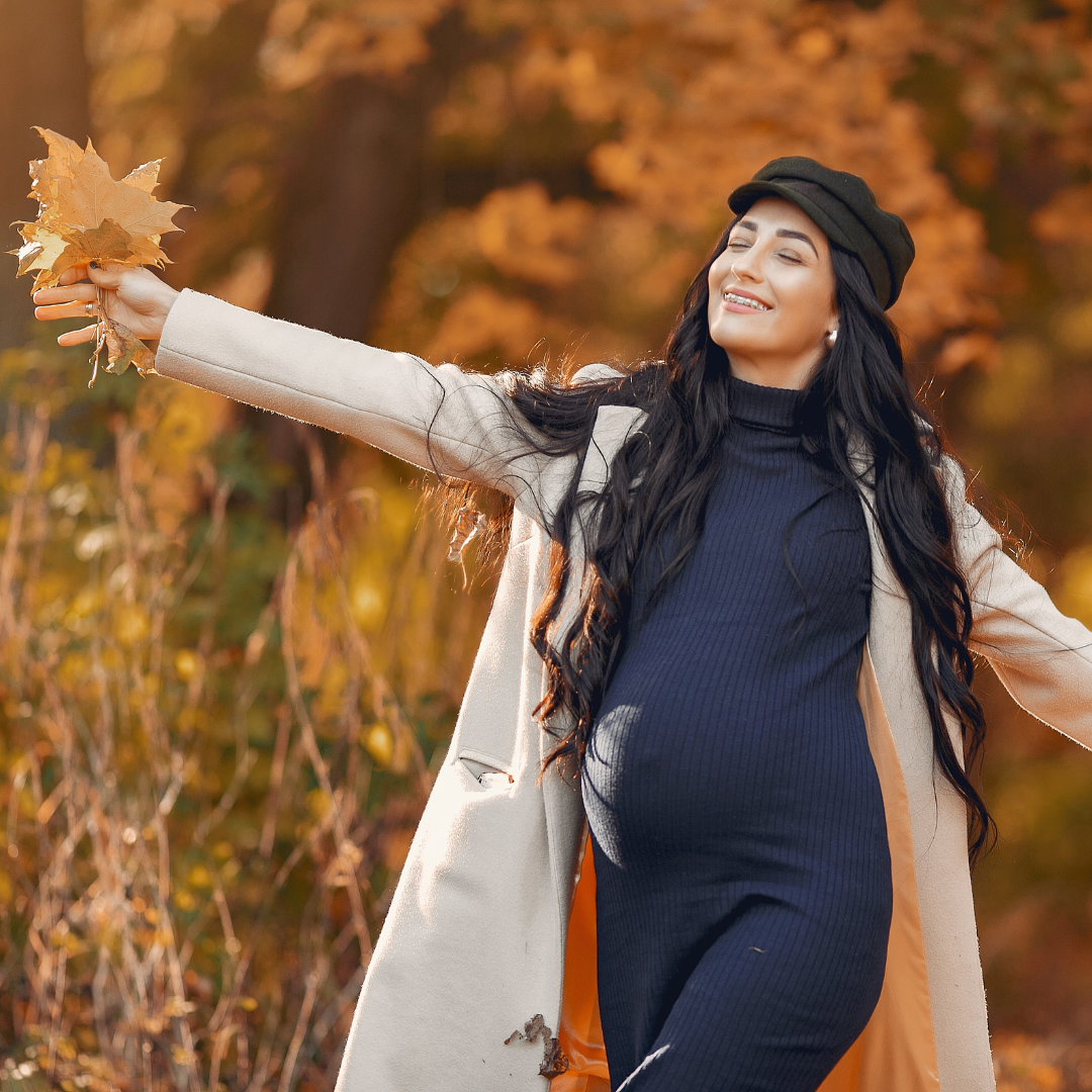 fall maternity photos