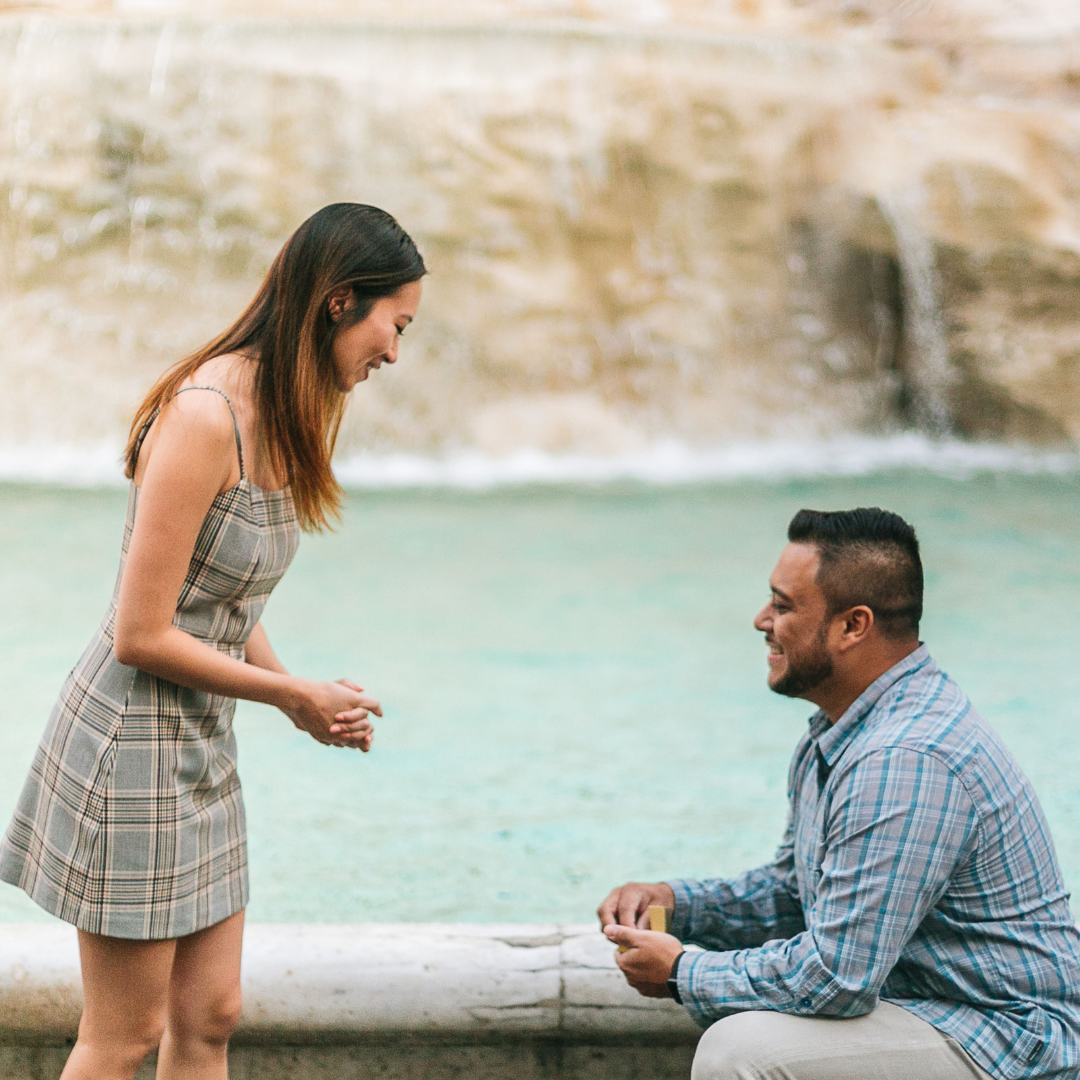 fall engagement photos