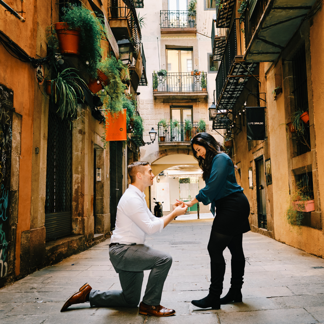 fall engagement photos