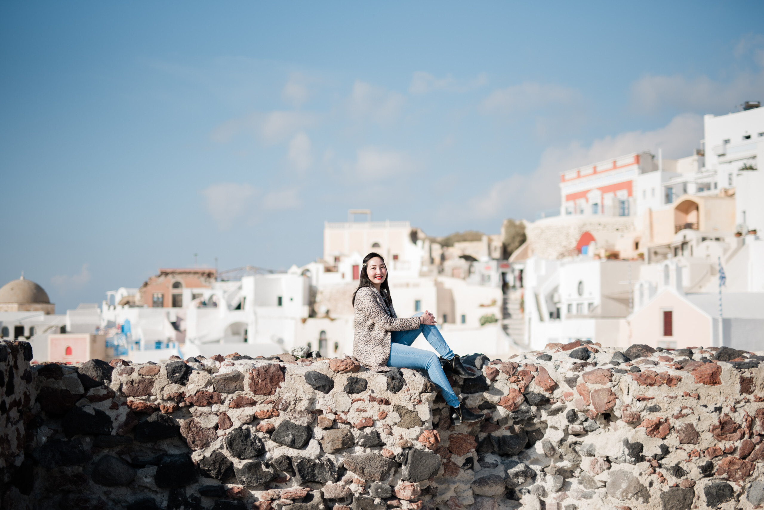 Solo photoshoot by Michael, Localgrapher in Santorini