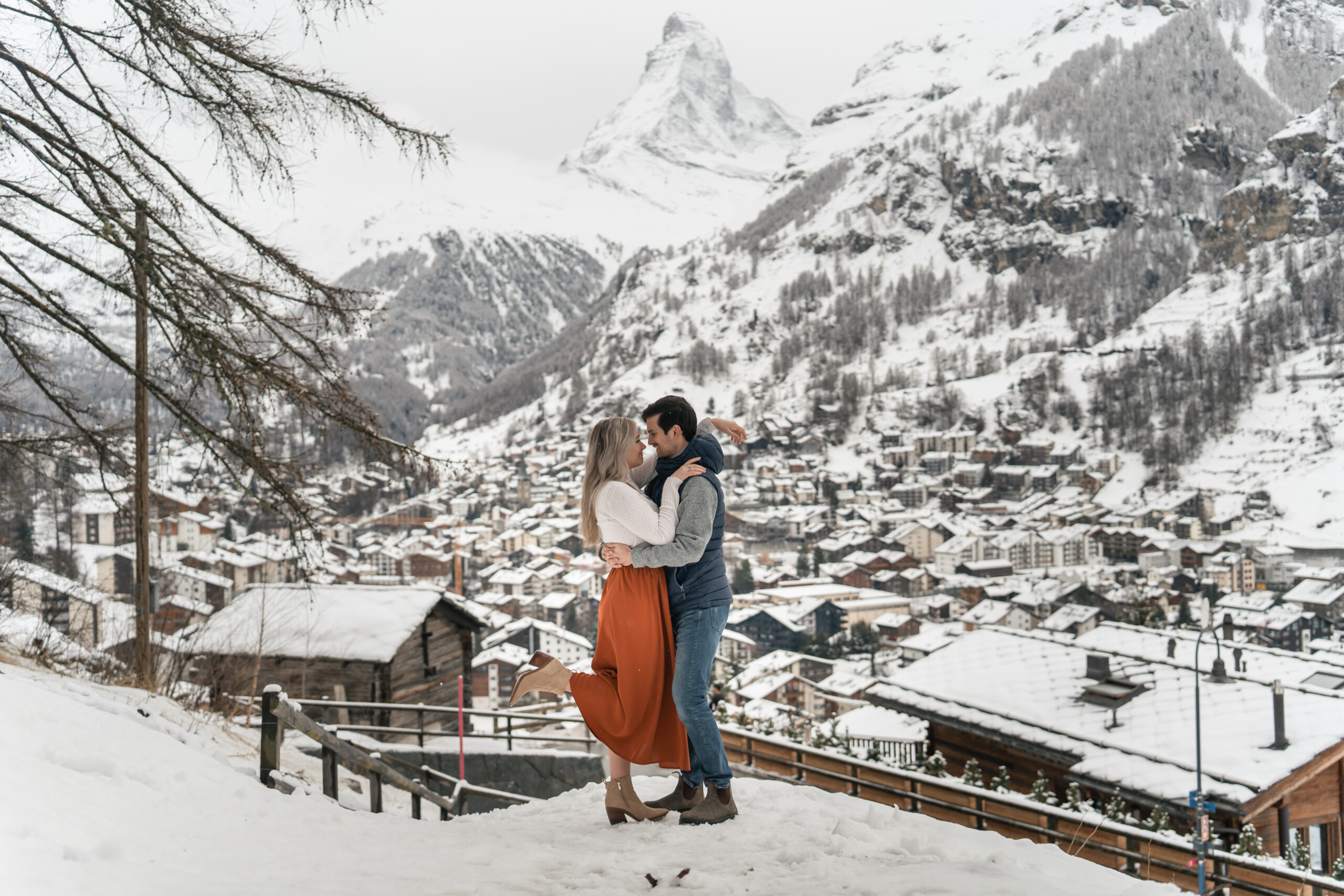 proposal photoshoot by Enric, Localgrapher in Zermatt