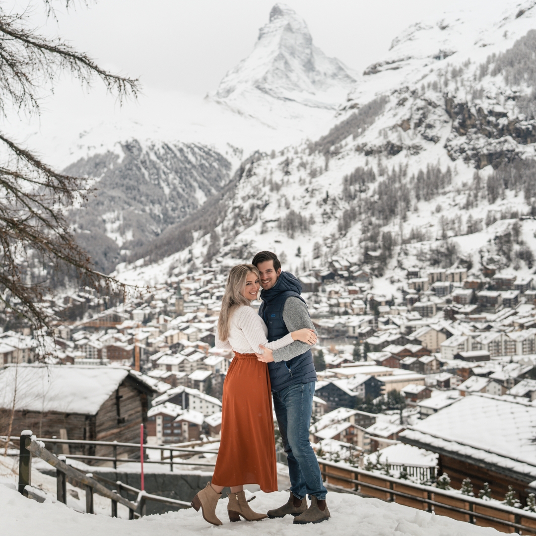 Proposal photoshoot by Enric, Localgrapher in Zermatt