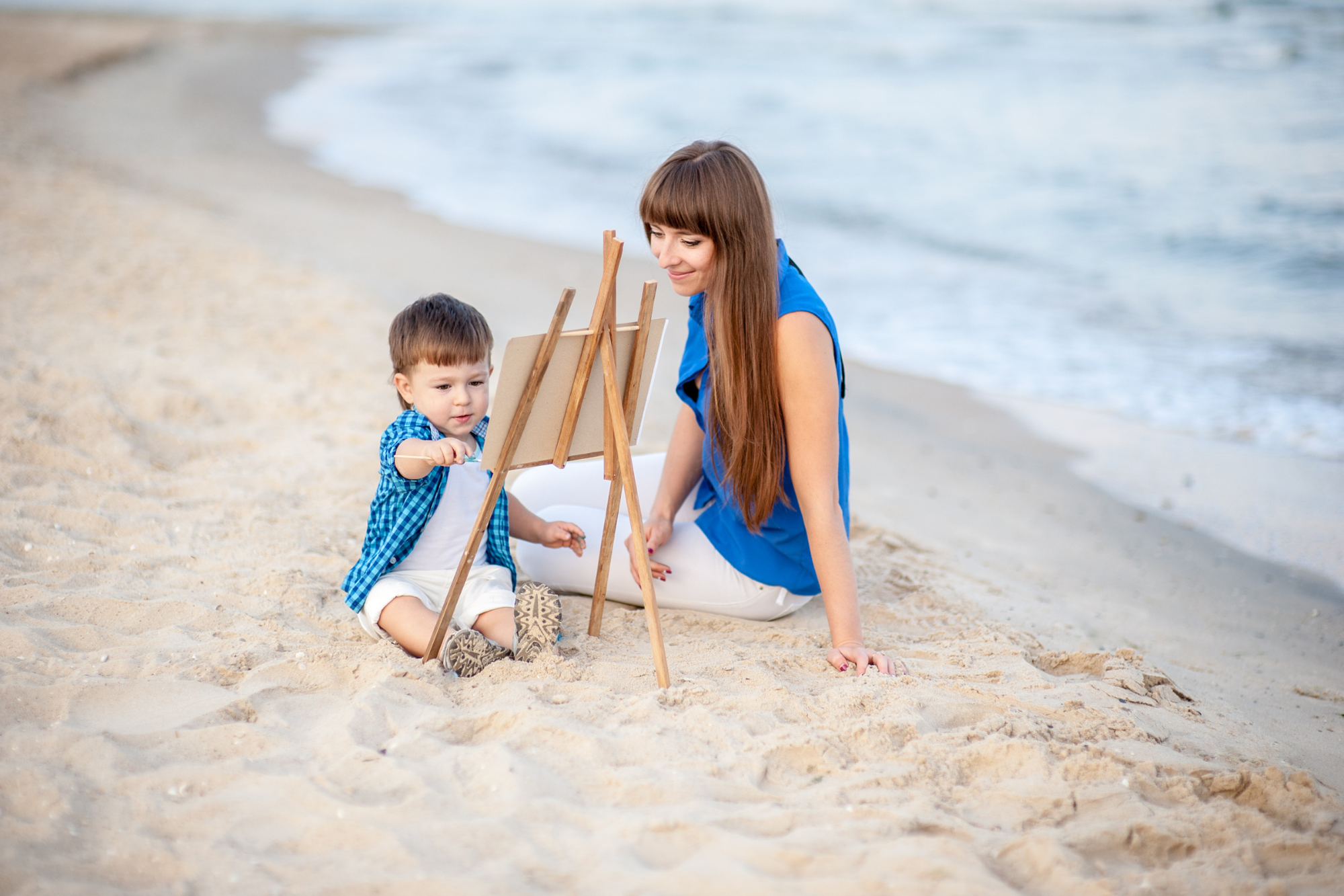 mom and son photography ideas