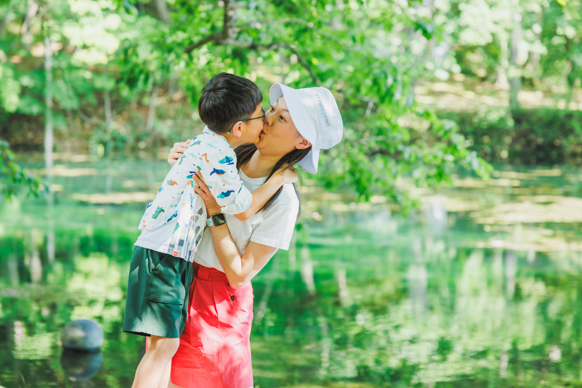 mom and son photography ideas