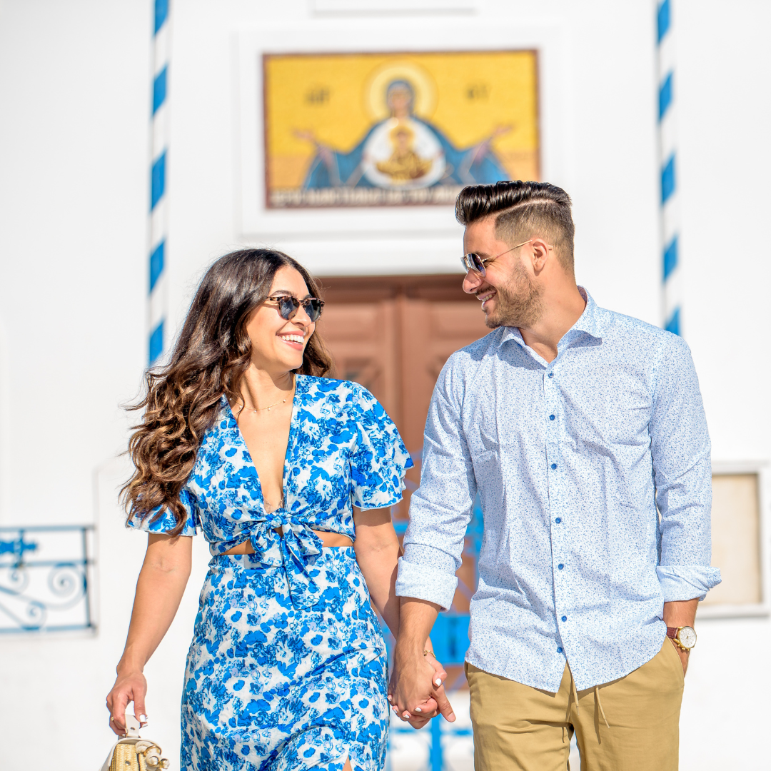 santorini photoshoot