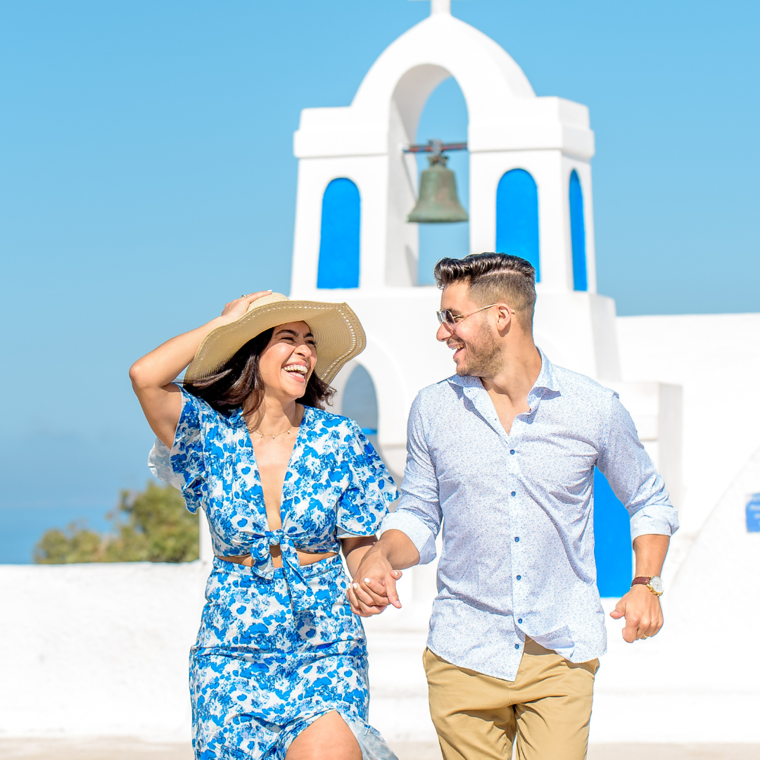 santorini photoshoot