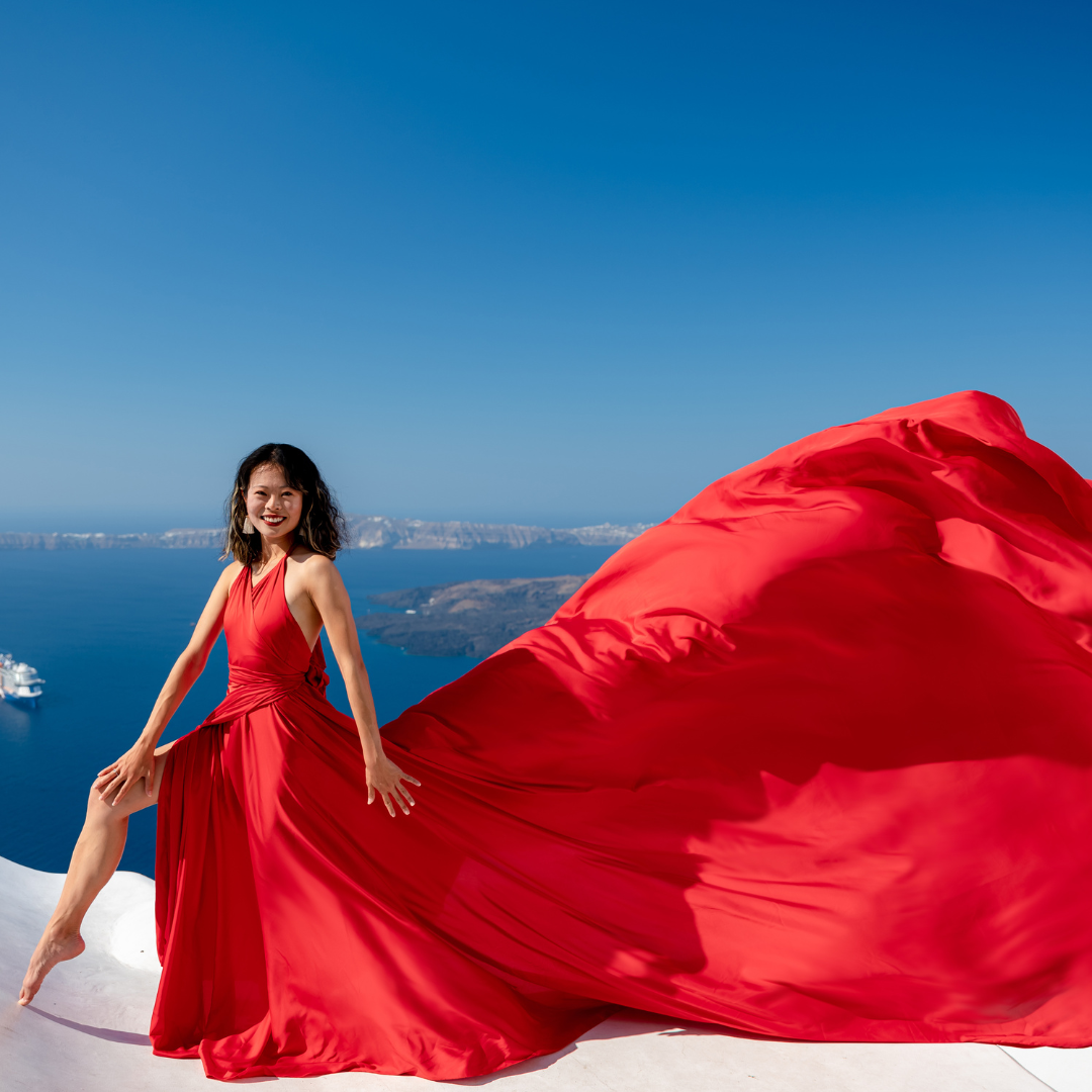 santorini photoshoot