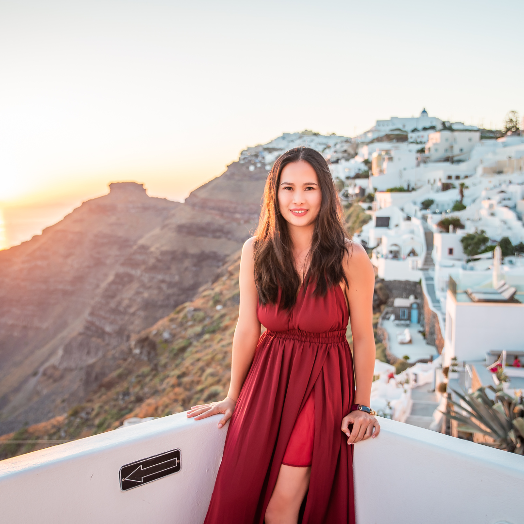 santorini photoshoot