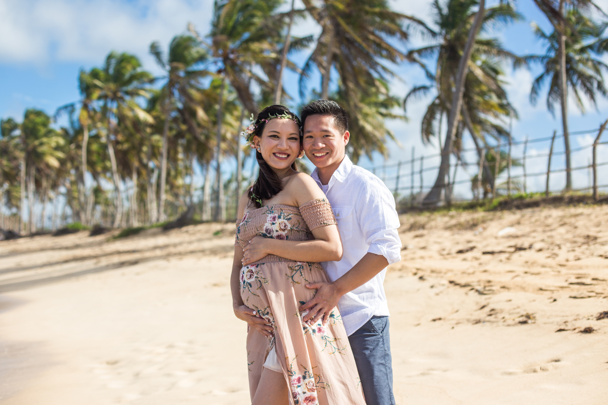 couple pregnancy announcement photos