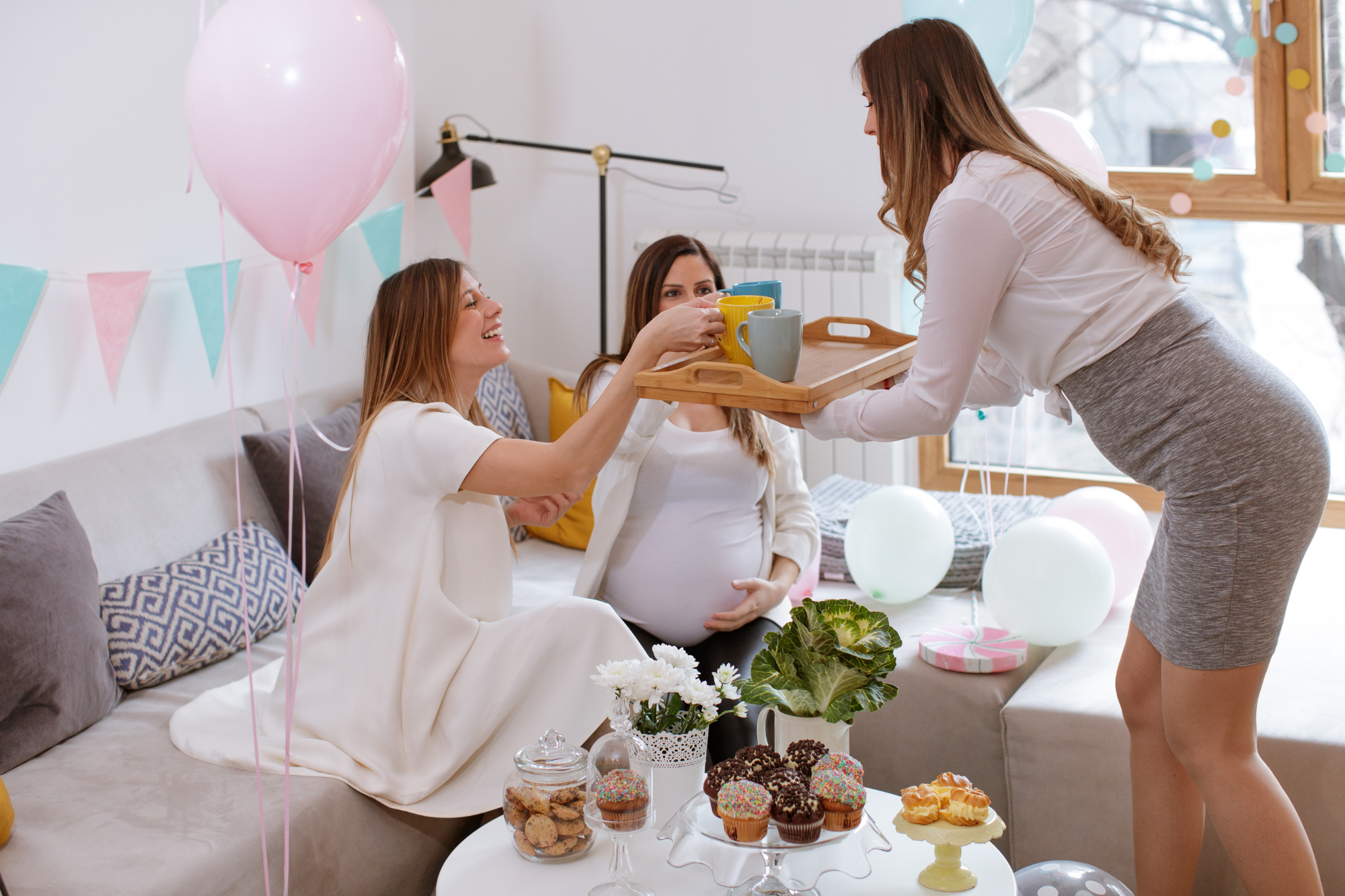 baby shower photoshoot