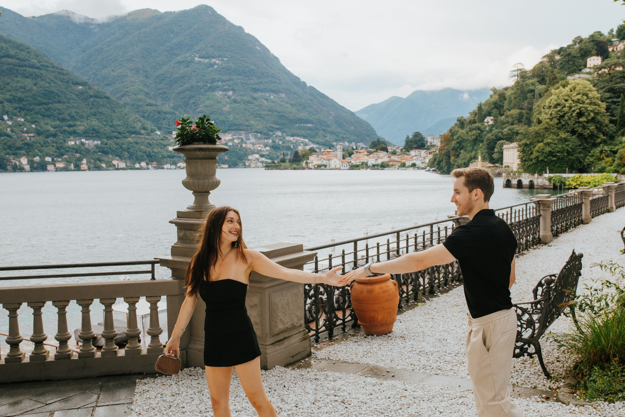 Proposal photoshoot Lake Como
