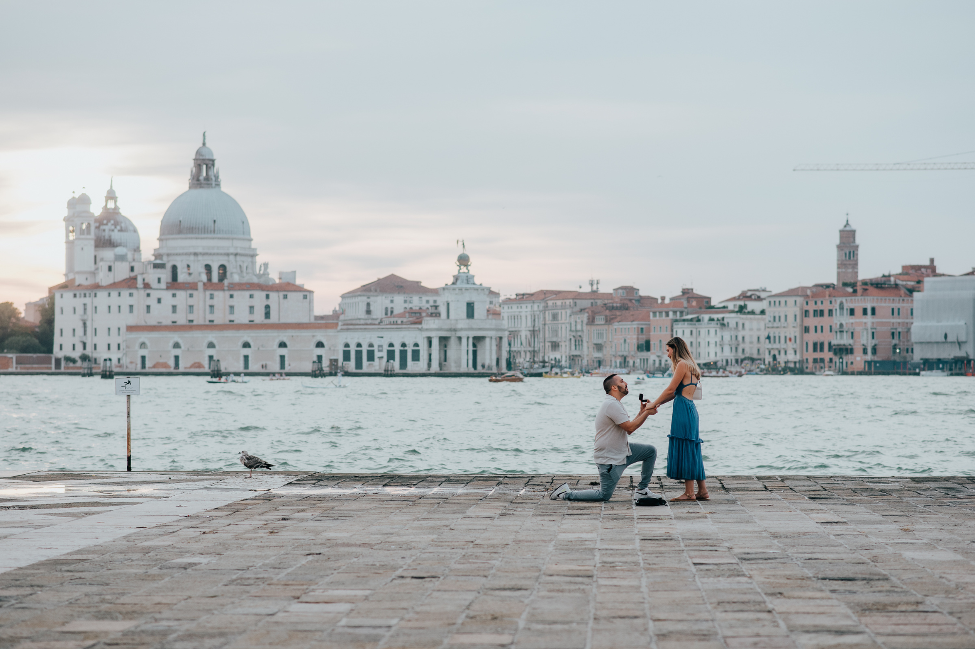 proposal with a view: venice, italy