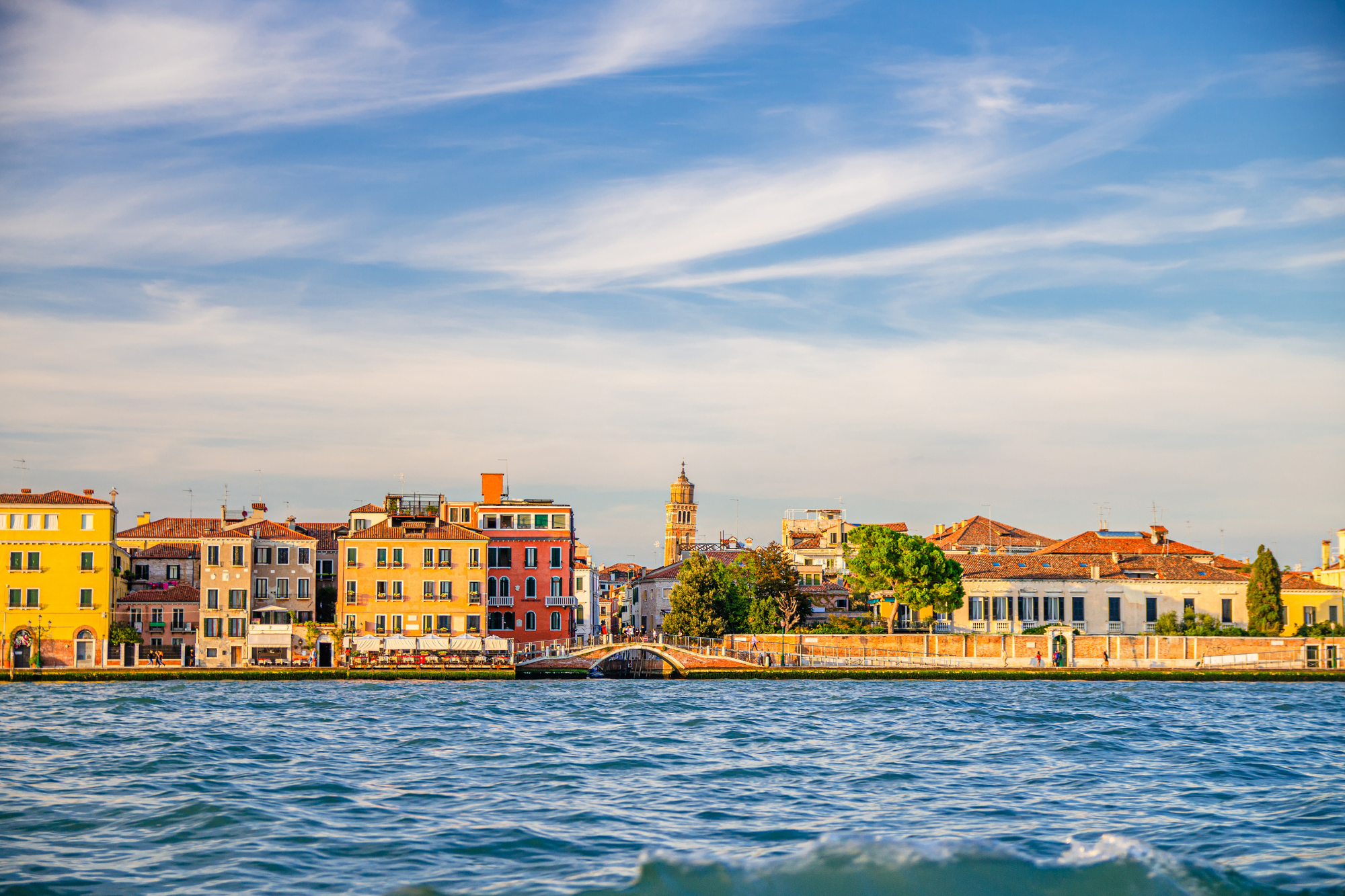 Fondamenta Zattere during the day in Venice, Italy
