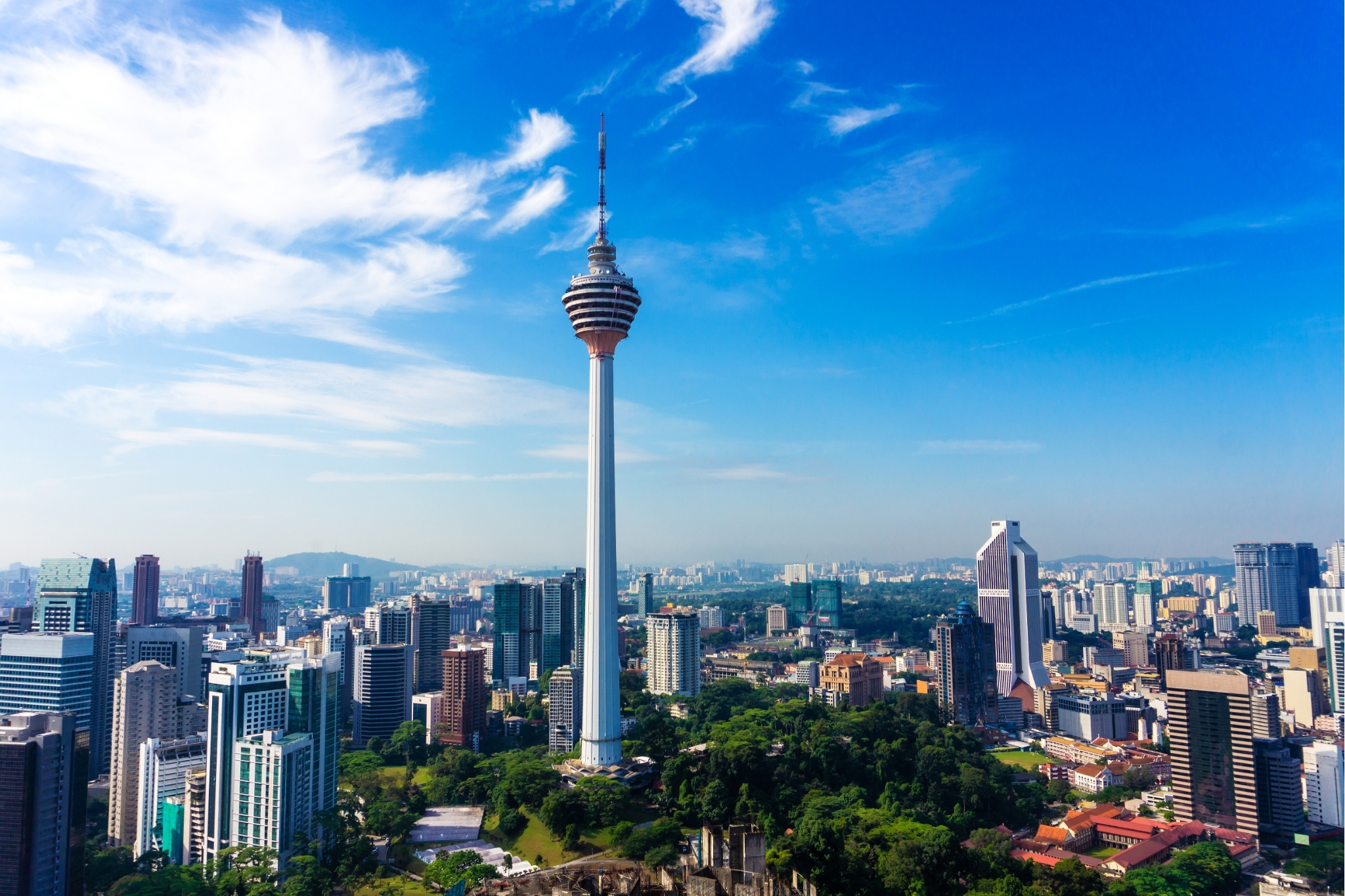 KL Tower Sky Deck cityscape