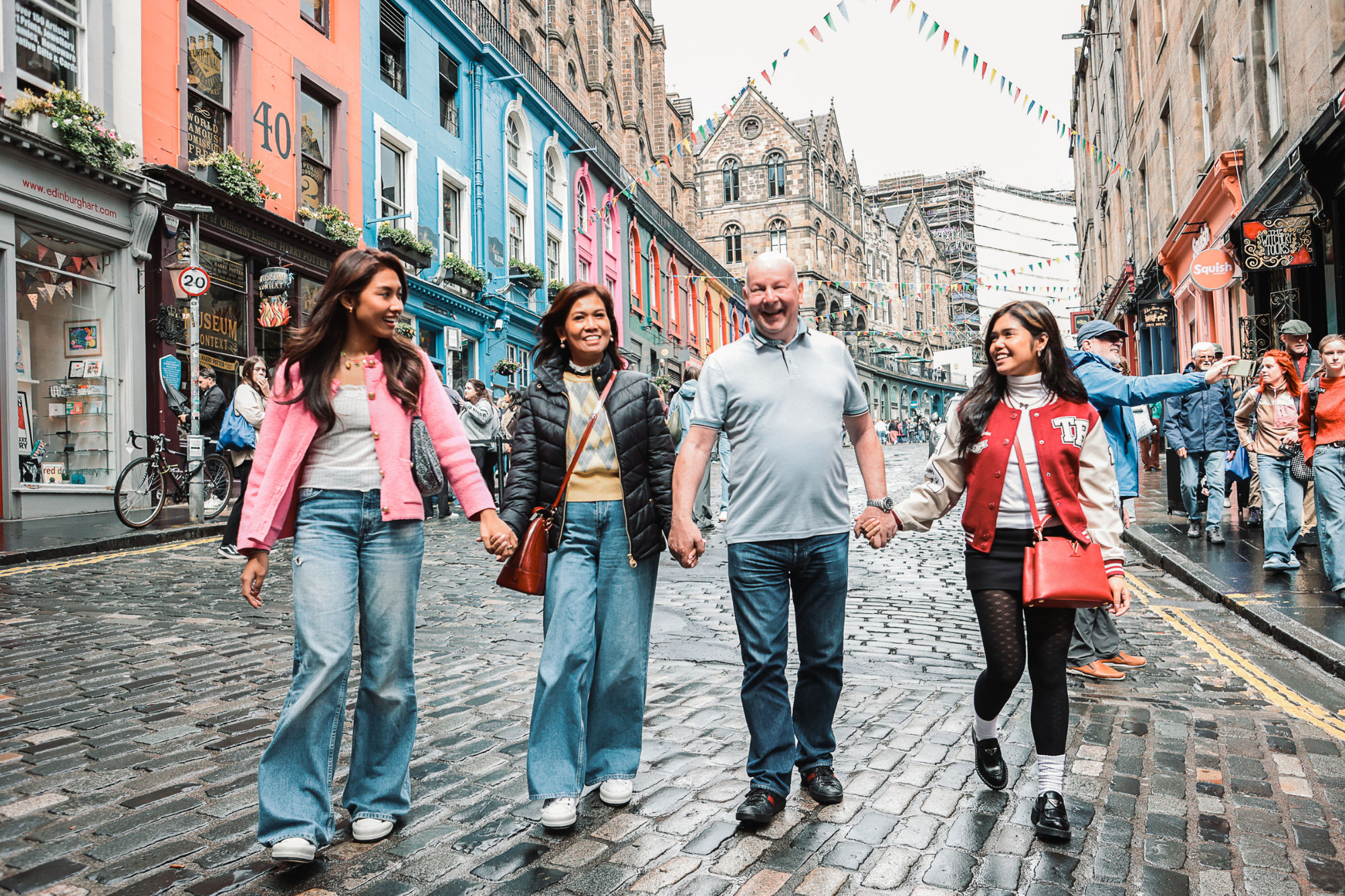 family photoshoot in edinburgh city center how to guide