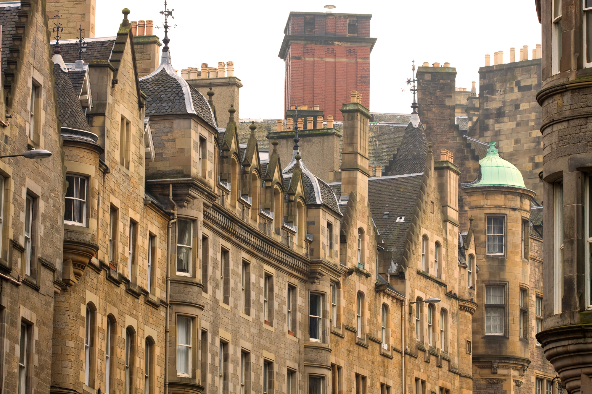 Edinburgh Architecture, Cockburn Street.