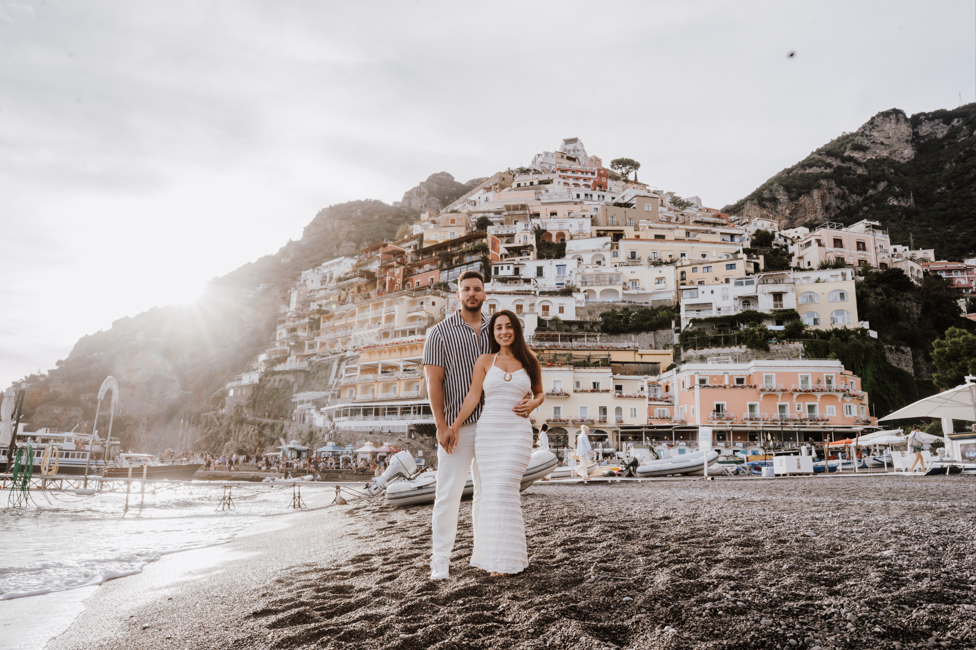 main beach in positano the perfect photo spot