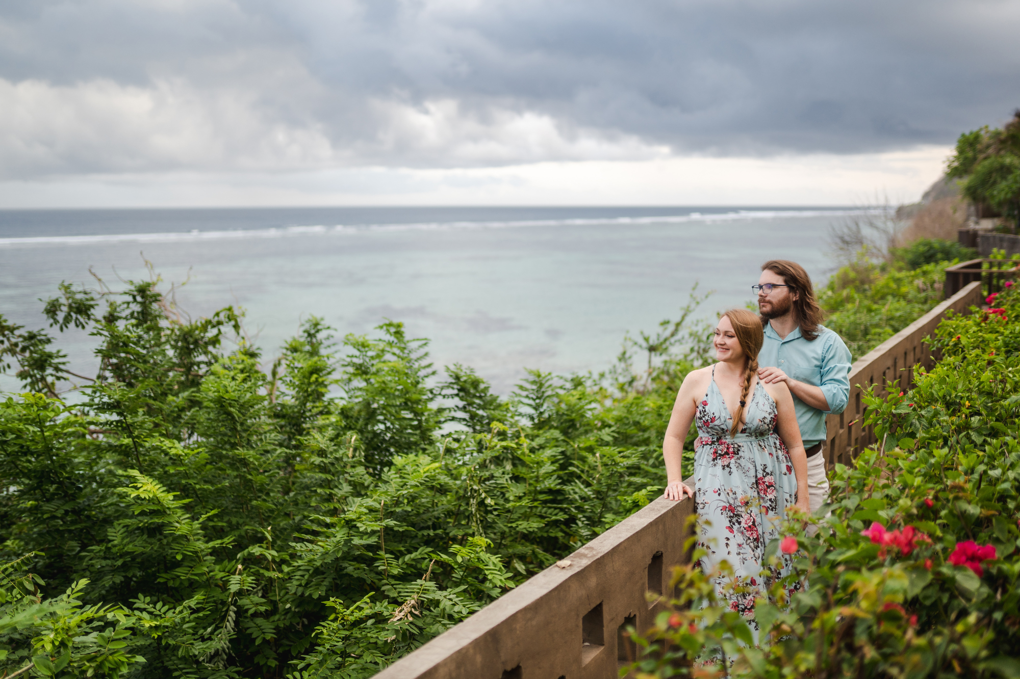 couple posing in nusa dua